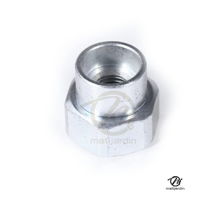 Adaptateur pour tête débroussailleuse Tecomec. Femelle. Ø 14x1,50. Pas à gauche. Pour Stihl