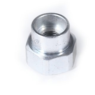 Adaptateur pour tête débroussailleuse Tecomec. Femelle. Ø 14x1,50. Pas à gauche. Pour Stihl