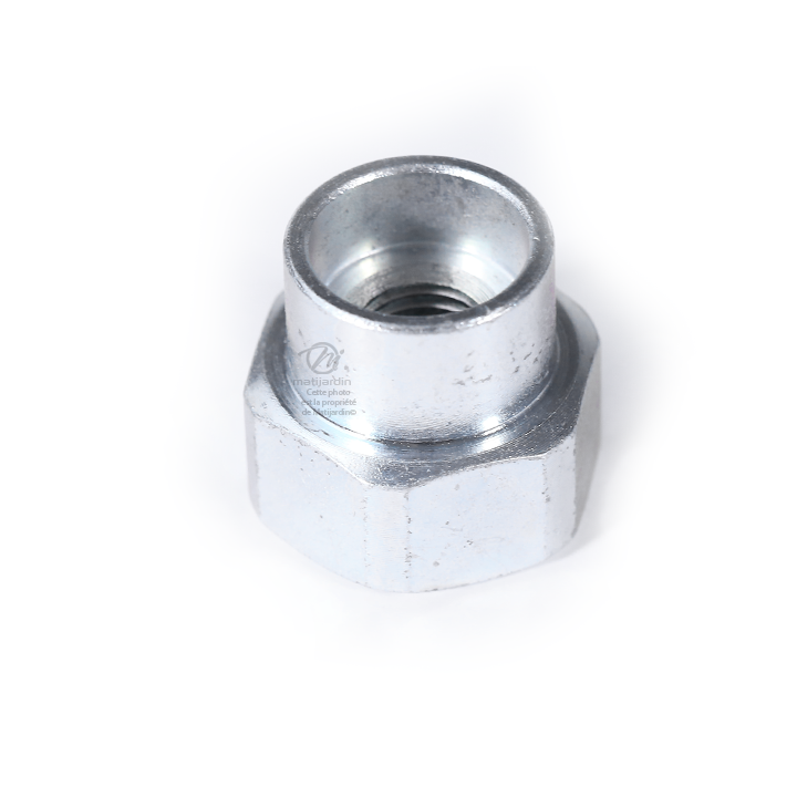 Adaptateur pour tête débroussailleuse Tecomec. Femelle. Ø 14x1,50. Pas à gauche. Pour Stihl