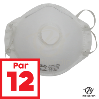Masques protection anti-poussière FFP1. x12