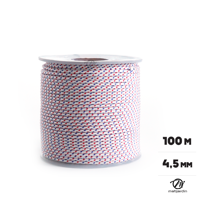 Rouleau de corde de lanceur D4,5mm x 100m