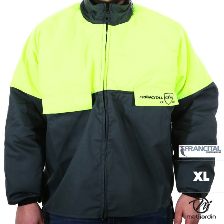 Veste  protection tronçonneuse taille XL Francital
