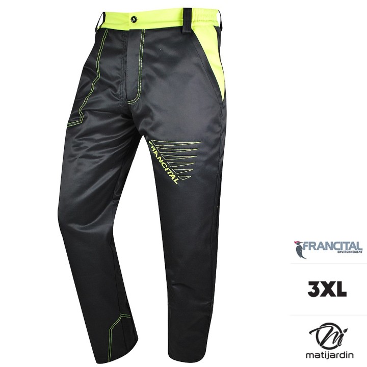 Pantalon protection tronçonneuse taille XXXL Francital