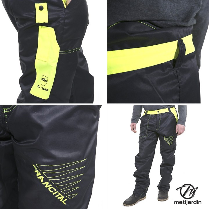 Pantalon protection tronçonneuse taille XXXXL Francital
