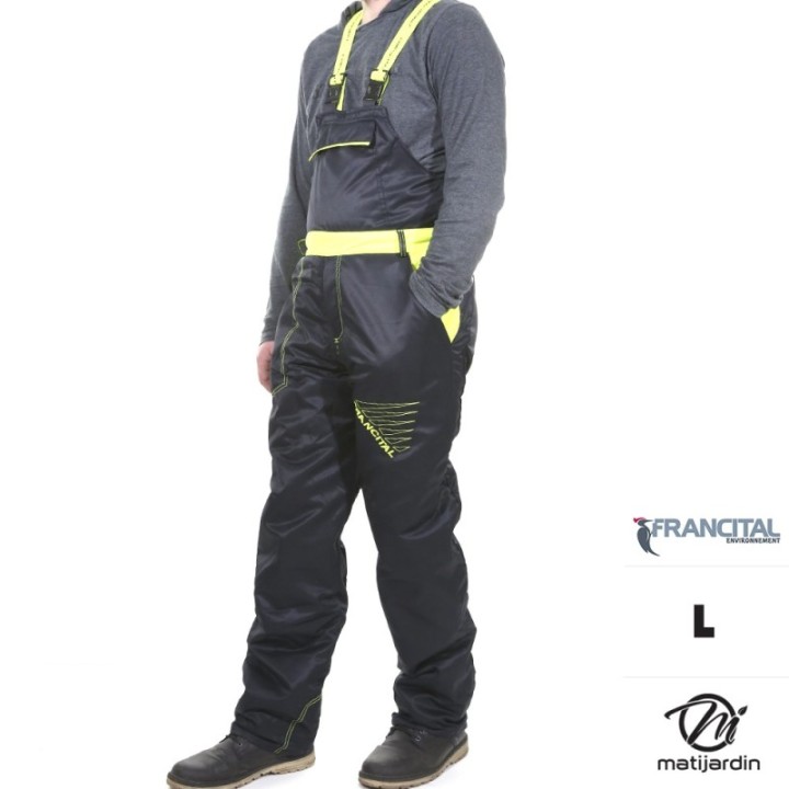 Salopette protection tronçonneuse taille L Francital