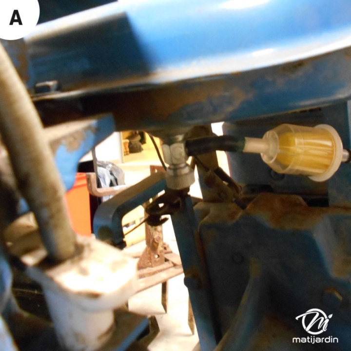 Robinet de réservoir essence pour Bernard Moteur