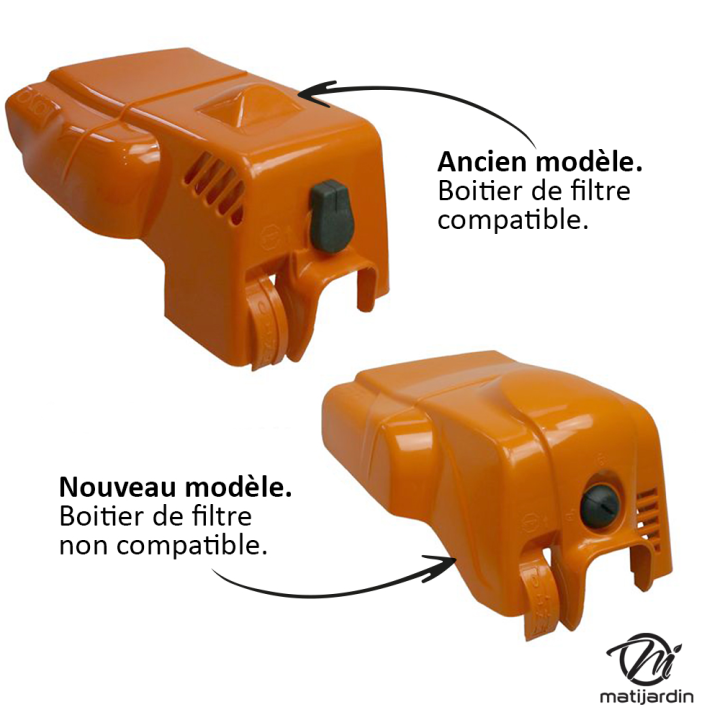 Boitier de filtre à air pour tronçonneuse Stihl 017 MS170