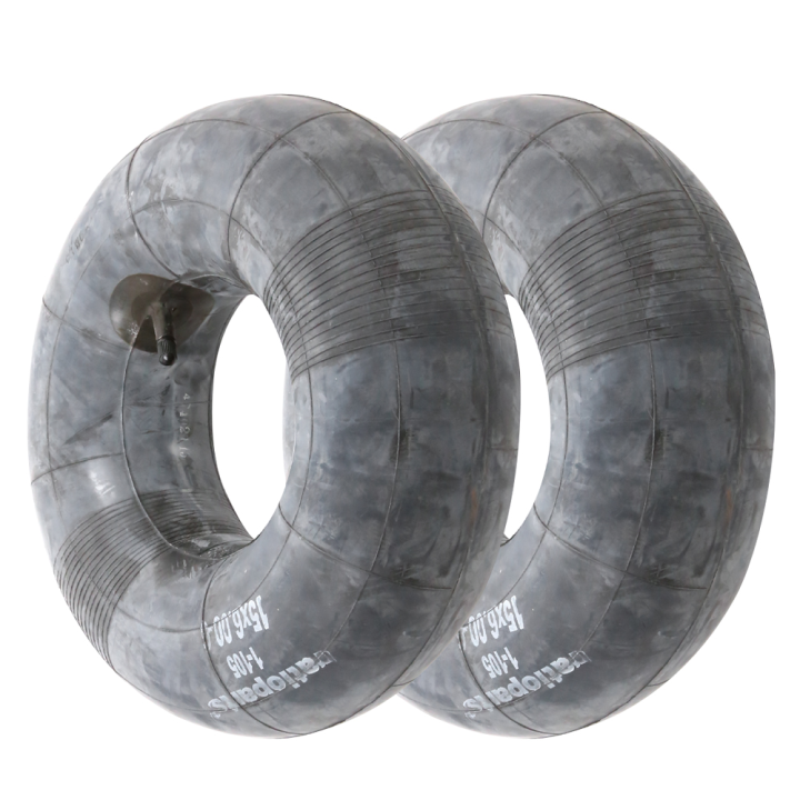 Chambre à air spéciale motoculture. 15 x 600 x 6. Valve droite. Par 2