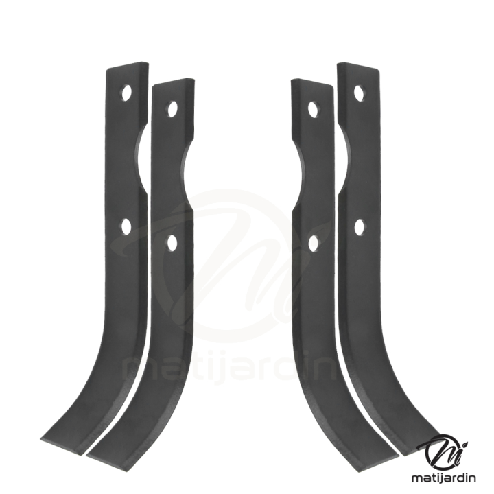 Outils, couteaux de fraises. Type bineur. Ø de travail : 300 mm. Longueur : 190 mm