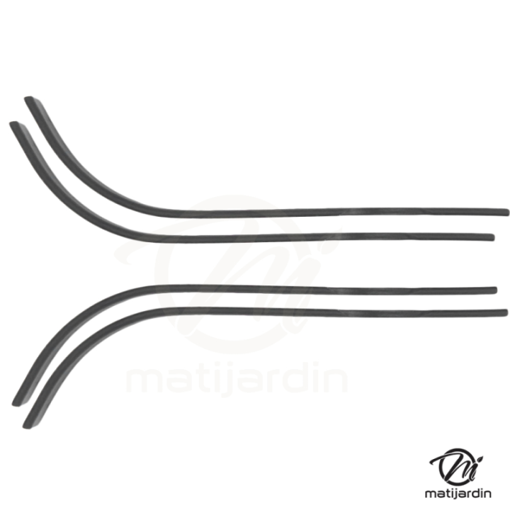 Outils, couteaux de fraises. Type bineur. Ø de travail : 300 mm. Longueur : 190 mm