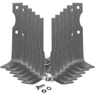 Outils, couteaux de fraise pour Agria N° 1250-254, 25498, 1250-257 97, 25497