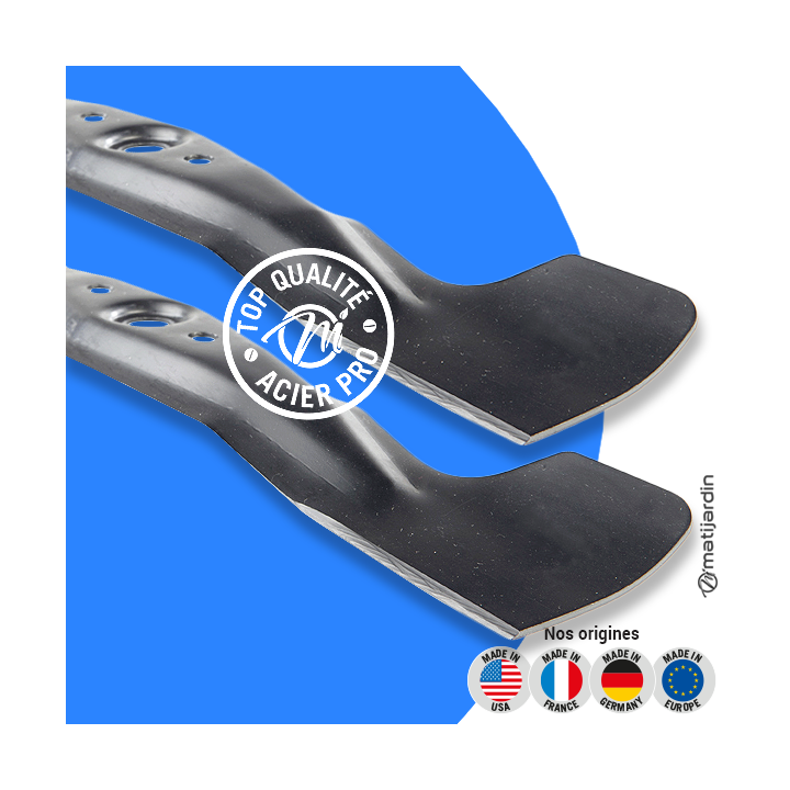 Lame tondeuse pour Honda HRB 535. N° 72511-VE1-650. Coupe 53,5 cm