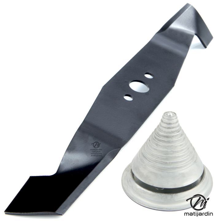 Lame tondeuse pour Castelgarden Bingo. N° 181004117/1. Coupe 37 cm