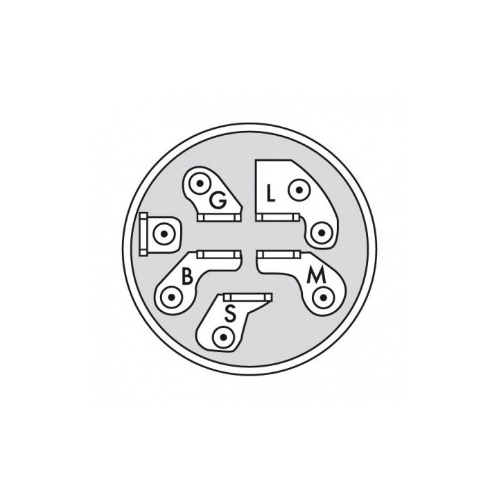 Contacteur à clé pour MTD réf 725-1396 et 925-1396