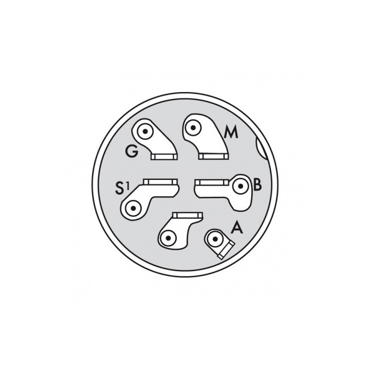 Contacteur à clé pour John Deere réf AM101561