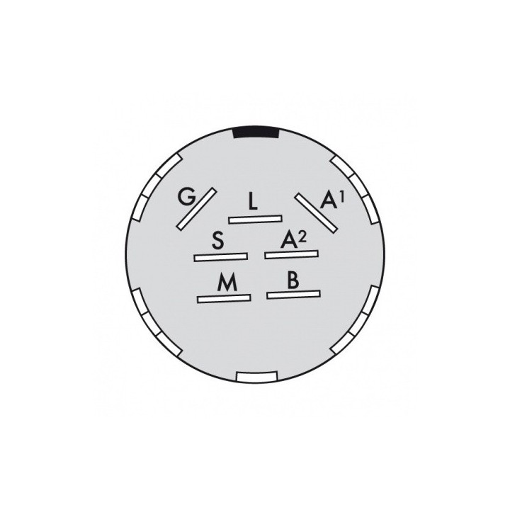 Contacteur à clé pour Stiga réf 16381