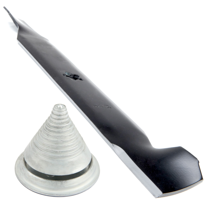 Lame tondeuse pour AYP/Rope 38". N° 127842. Coupe 49 cm