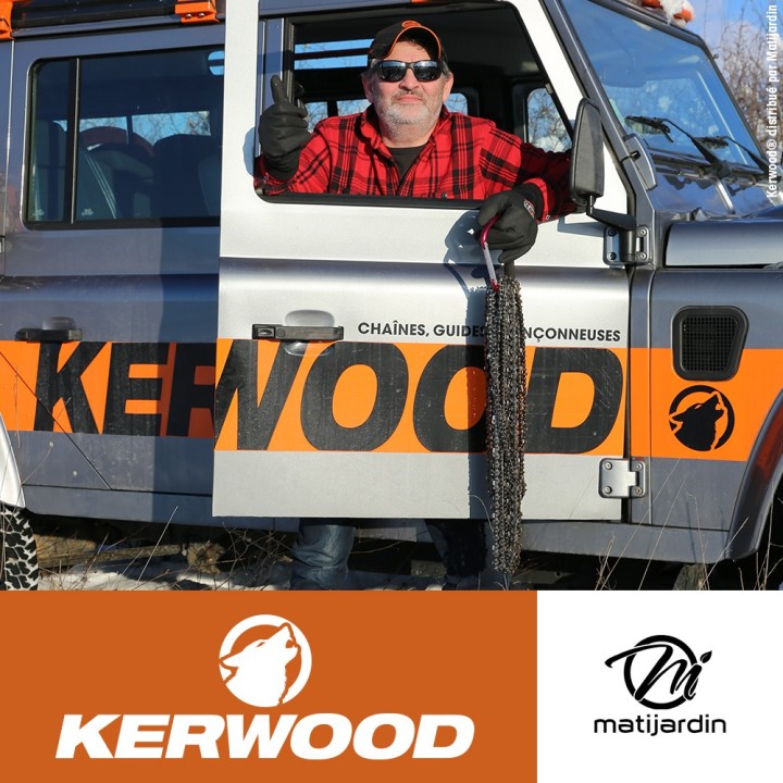 Chaine Kerwood pour MCCULLOCH (JF) MS1425 3/8"LP 1,3 mm 45 maillons