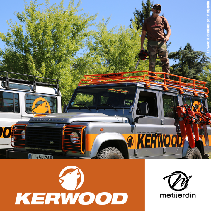 Chaine Kerwood pour FLEURELLE FEAS 6020T HOCHENTASTER 3/8"LP 1,3 mm 33 maillons