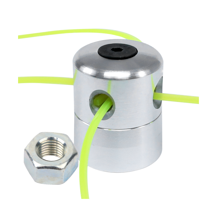 Tête débroussailleuse araignée. 2 brins. Alu/alu. Universelle.