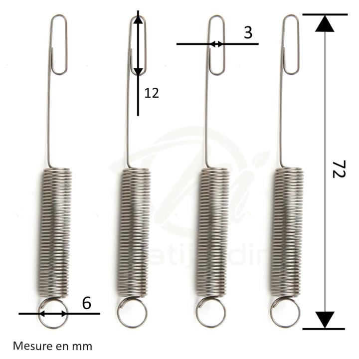 Ressort de régulateur pour moteur Briggs et Stratton réf 262759