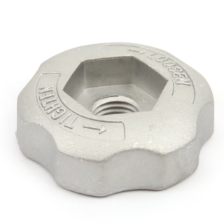 Ecrou de serrage pour tête débroussailleuse 2 fils nylon