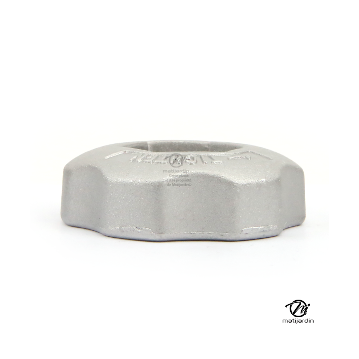 Ecrou de serrage pour tête débroussailleuse 2 fils nylon