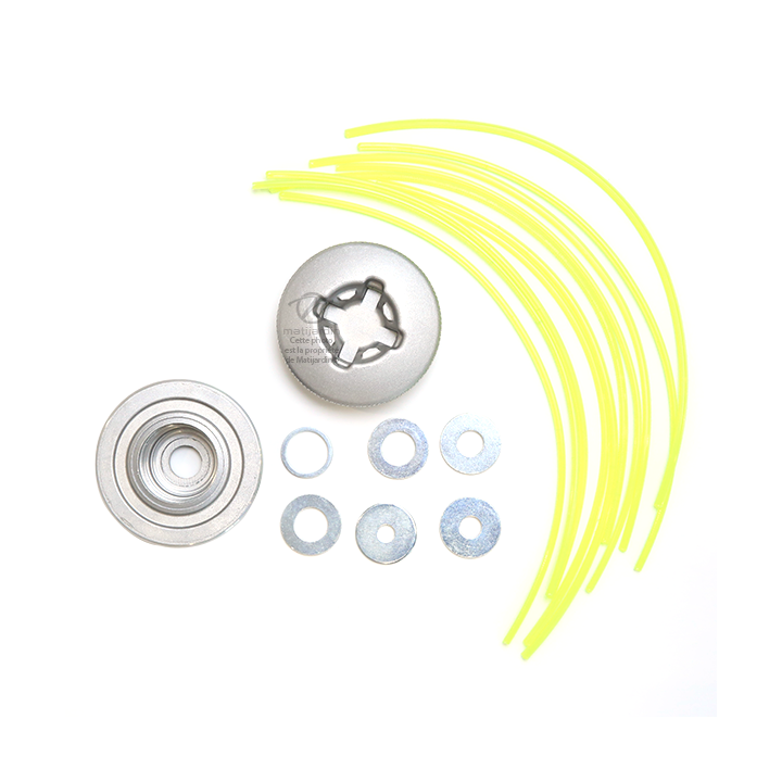 Tête débroussailleuse araignée multi-fils. 8 brins. Alu. Universelle. Tecomec