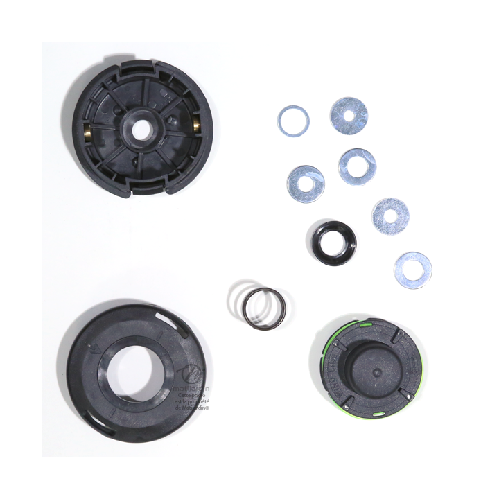 Tête débroussailleuse 2 fils. Tap & Go. Ø 109 mm. Universelle. Automatique. Tecomec.