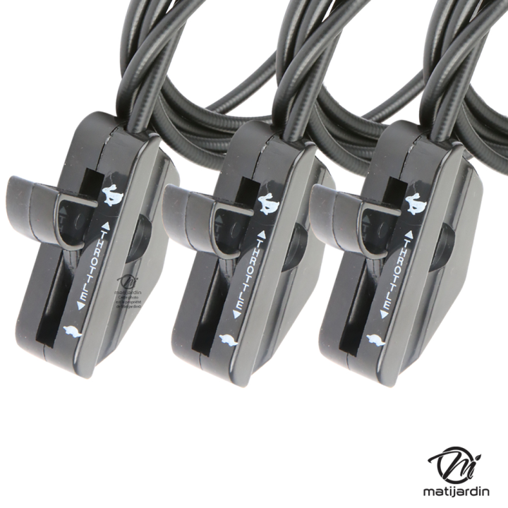 Manette, commande de gaz universelle. Longeur 1,50 m