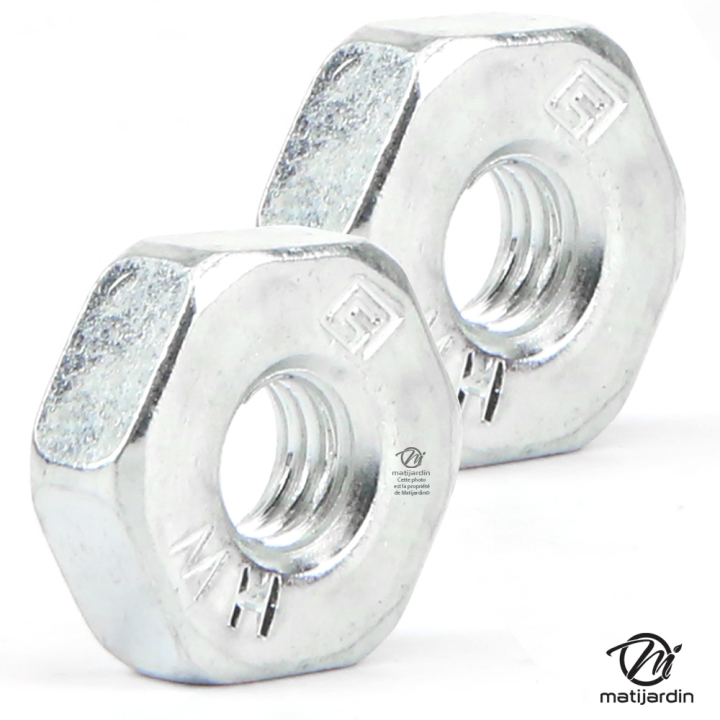 Ecrou fixation guide carter pour tronçonneuse Stihl. 8 mm. Clé 19 mm