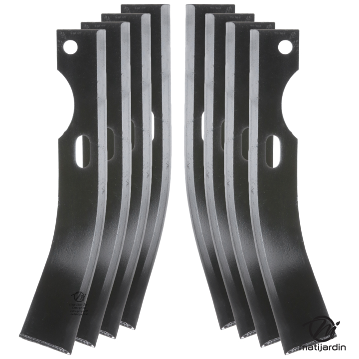 Outils, couteaux de fraises universels. Type labour. Longueur : 240 mm