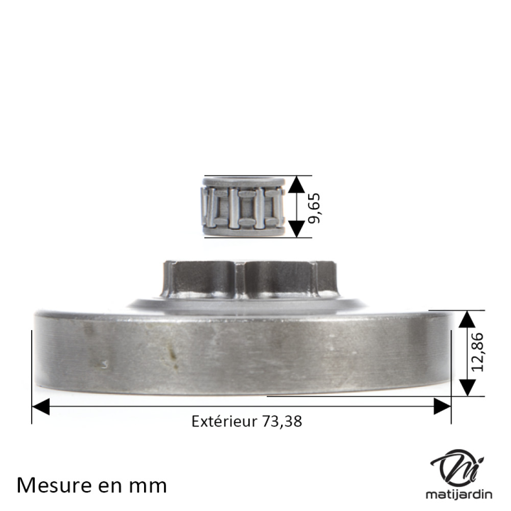 Pignon Kerwood pour Echo 0,325" 7 dents