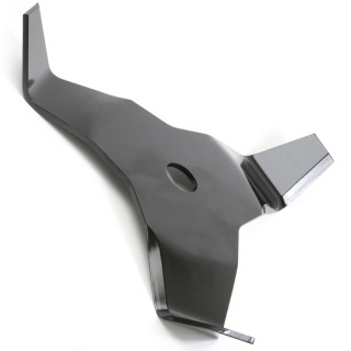 Lame débroussailleuse 3 dents recourbées. Ø 300 mm 25,4 mm 4 mm