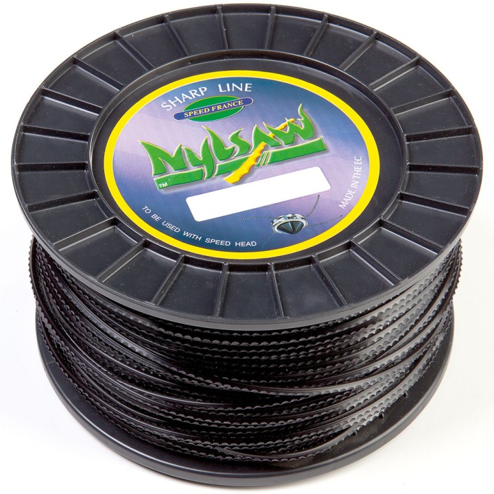 Fil nylon Nylsaw 3 mm x 132 m cranté bobine fil débroussailleuse