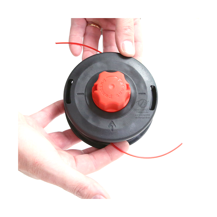 Tête débroussailleuse 2 fils Easy Load. Tap & Go. Ø 109 mm. Automatique. Pour Homelite DA03001/Da03001. Tecomec.