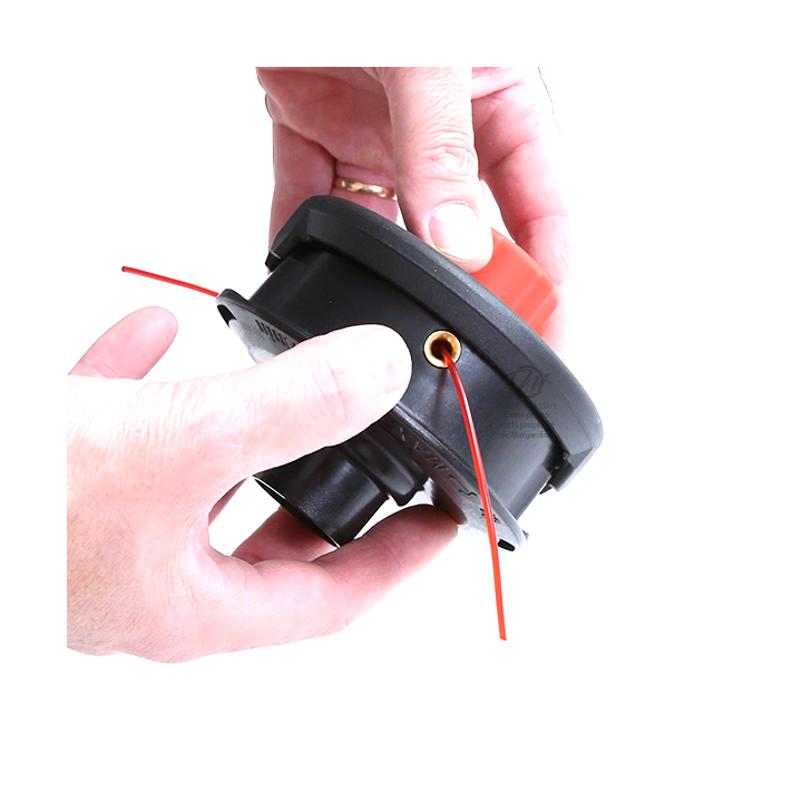 Tête débroussailleuse 2 fils Easy Load. Tap & Go. Ø 109 mm. Automatique. Pour Homelite DA03001/Da03001. Tecomec.