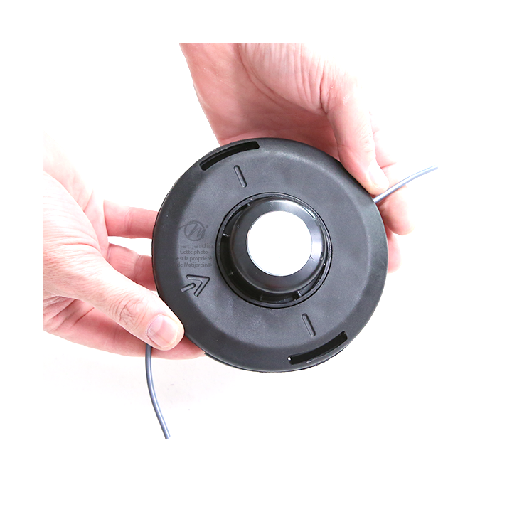 Tête débroussailleuse 2 fils SuperPro. Tap & Go. Ø 130 mm. Automatique F 10x1,25. Tecomec.