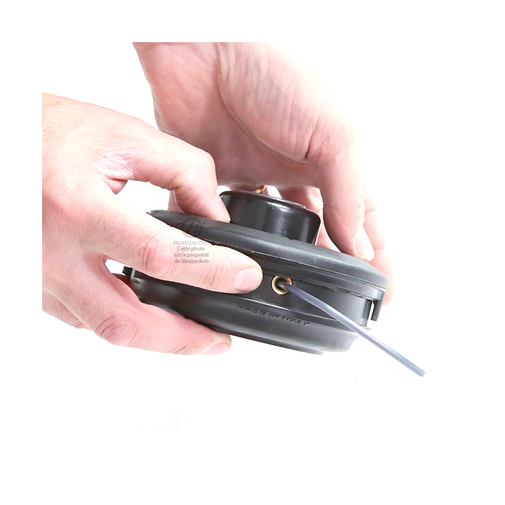 Tête débroussailleuse 2 fils SuperPro. Tap & Go. Ø 130 mm. Automatique F 10x1,25. Tecomec.