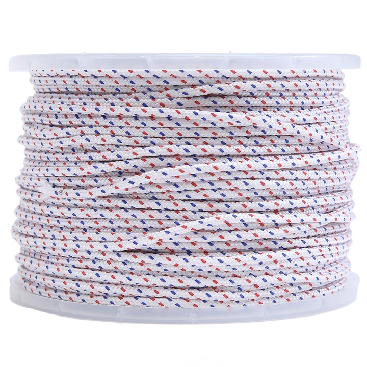 Corde de lanceur nylon. Ø 3,5 mm x 100 m. Cordon 16 fuseaux