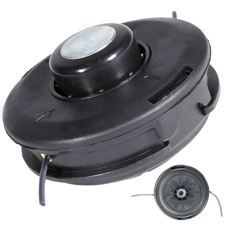 Tête débroussailleuse 2 fils SuperPro. Tap & Go. Ø 130 mm. Automatique F 10x1,25. Tecomec.