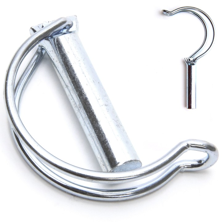 Goupille clips type fraise. Ø 10 x 45 mm