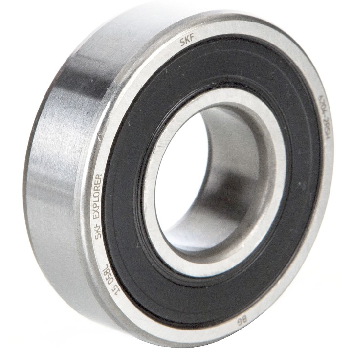 Roulement à billes 6204-2RS. Double étanchéité. Ø 47 mm. SKF