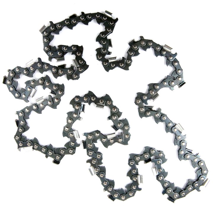 Chaîne Kerwood pour tronçonneuse 3/8" 1,5 mm. 72 maillons. Gouge profil demi carré