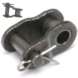 Maillon de chaîne de transmission. Type C41. 12,7 x 6,4 mm