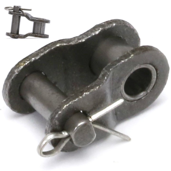 Maillon de chaîne de transmission. Type C41. 12,7 x 6,4 mm