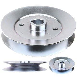 Poulie pour Castelgarden TC102. N° 25601550/0. Ø 126 mm. Larg 17 mm