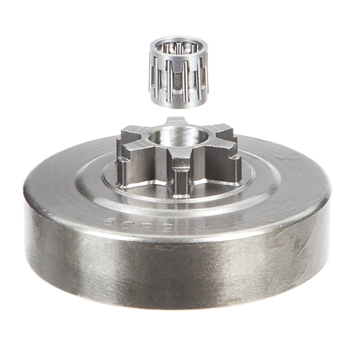 Pignon pour tronçonneuse Stihl 3/8" LP. 6 dents. Hauteur cloche 16,9 mm