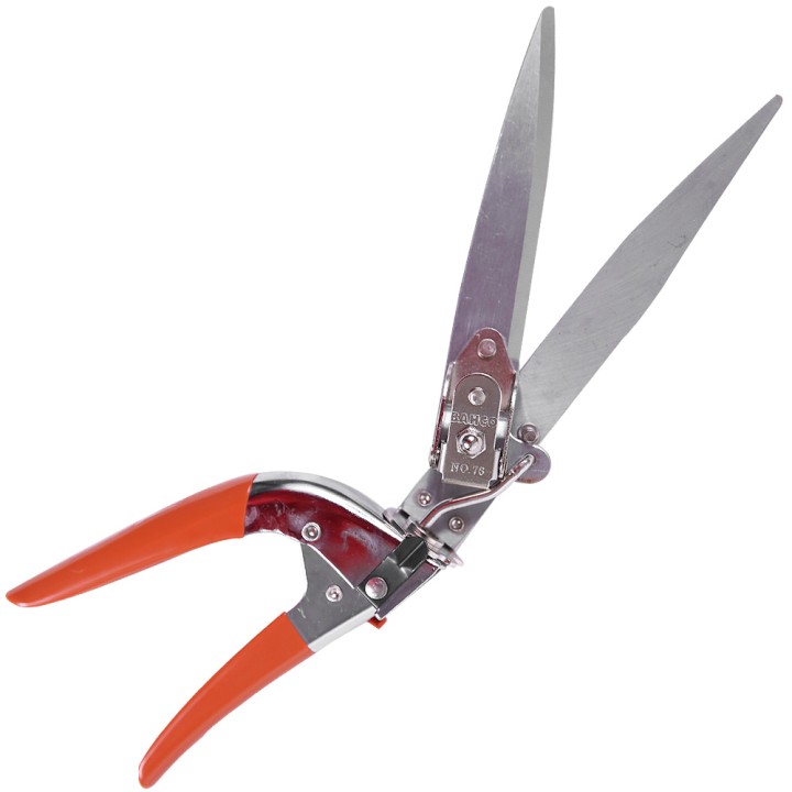 Cisaille à gazon Bahco Pradines GS-76 acier trempé. Pro. Made in France