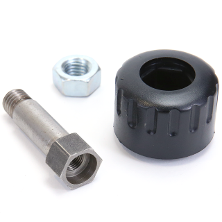 Adaptateur pour tête débroussailleuse. Femelle. Ø 3/8x24. Pas à droite